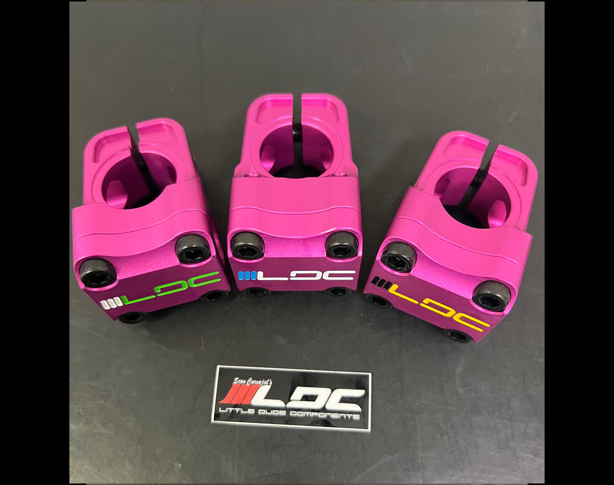 Pink Front Load Stem LDC BMX