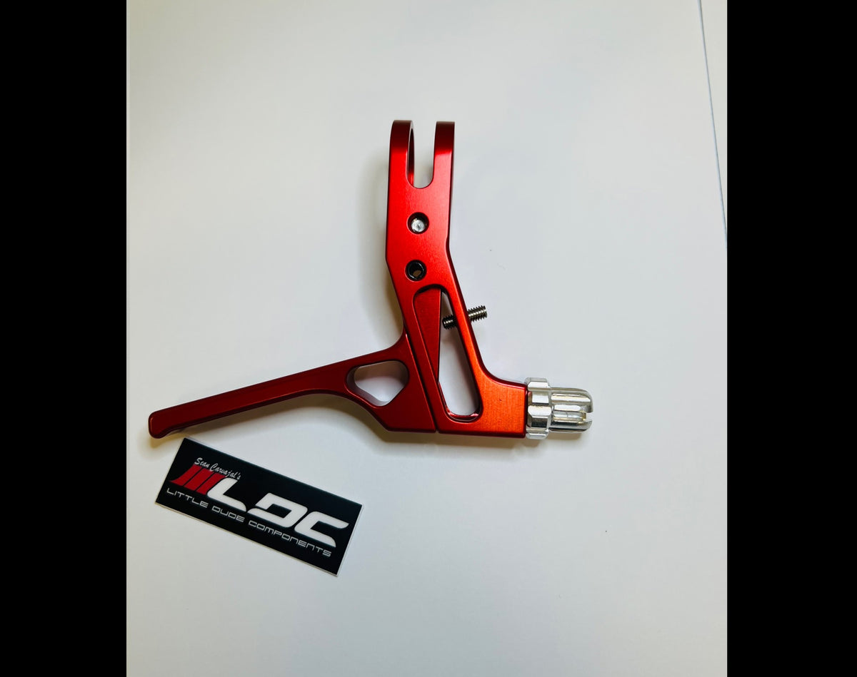 Solid Red Brake Levers LDC BMX