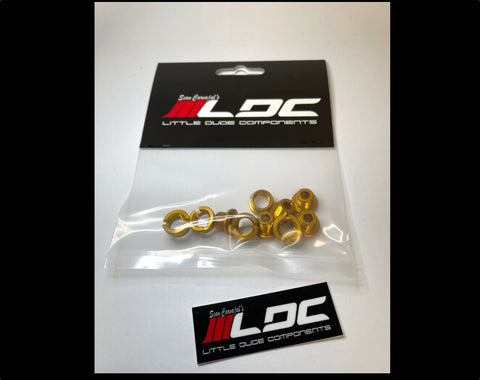 Gold Chainring Bolts